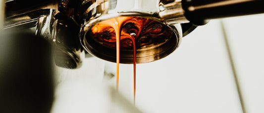 PLATINS Espresso Blend aus der Siebträgermaschiene