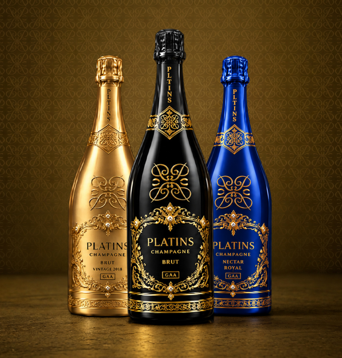 PLATINS Champagner – Produktansicht 1